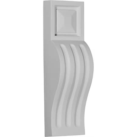 Ekena Millwork 3 1/2"W x 2 1/2"D x 11 5/8"H Maria Corbel COR03X02X11MA